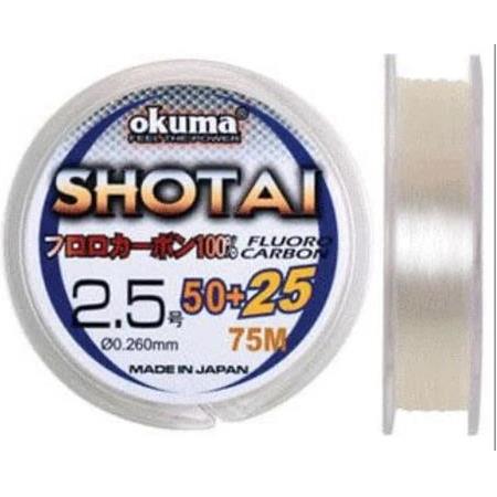 Okuma Shotai 75 mt 0,370 mm Fluorocarbon Misina